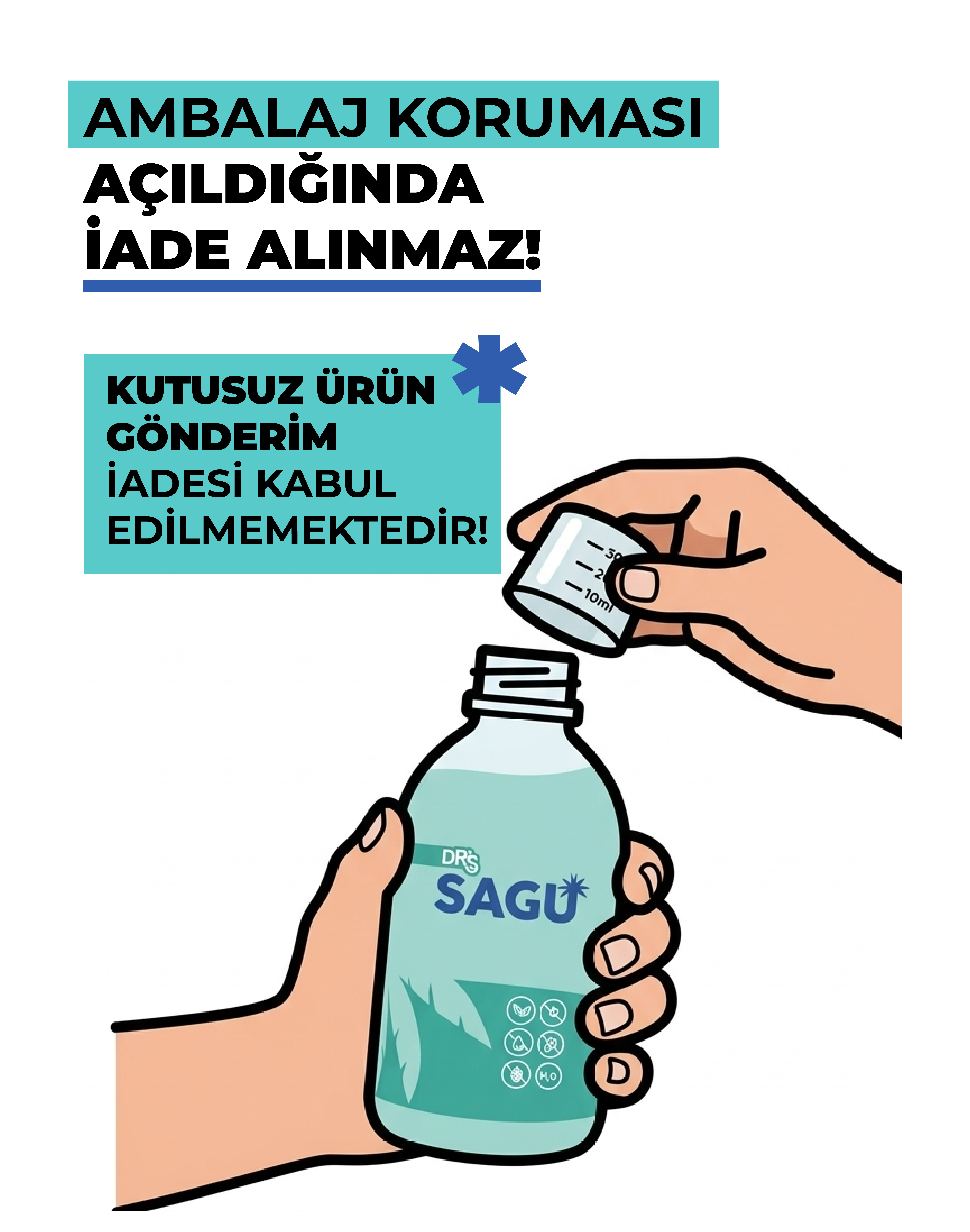 Dr's Sagu İade Politikası